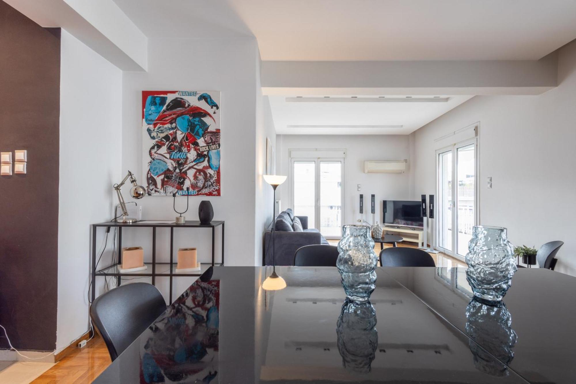 A Luxury & Comfortable Apt In Atena Exterior foto